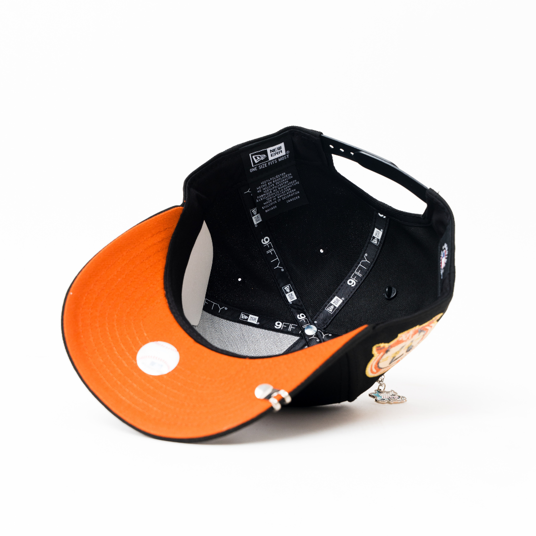 NEW ERA 9FIFTY A-FRAME BLACK LOS ANGELES DODGERS SNAPBACK W/ SHOHEI OHTANI SIDE PATCH