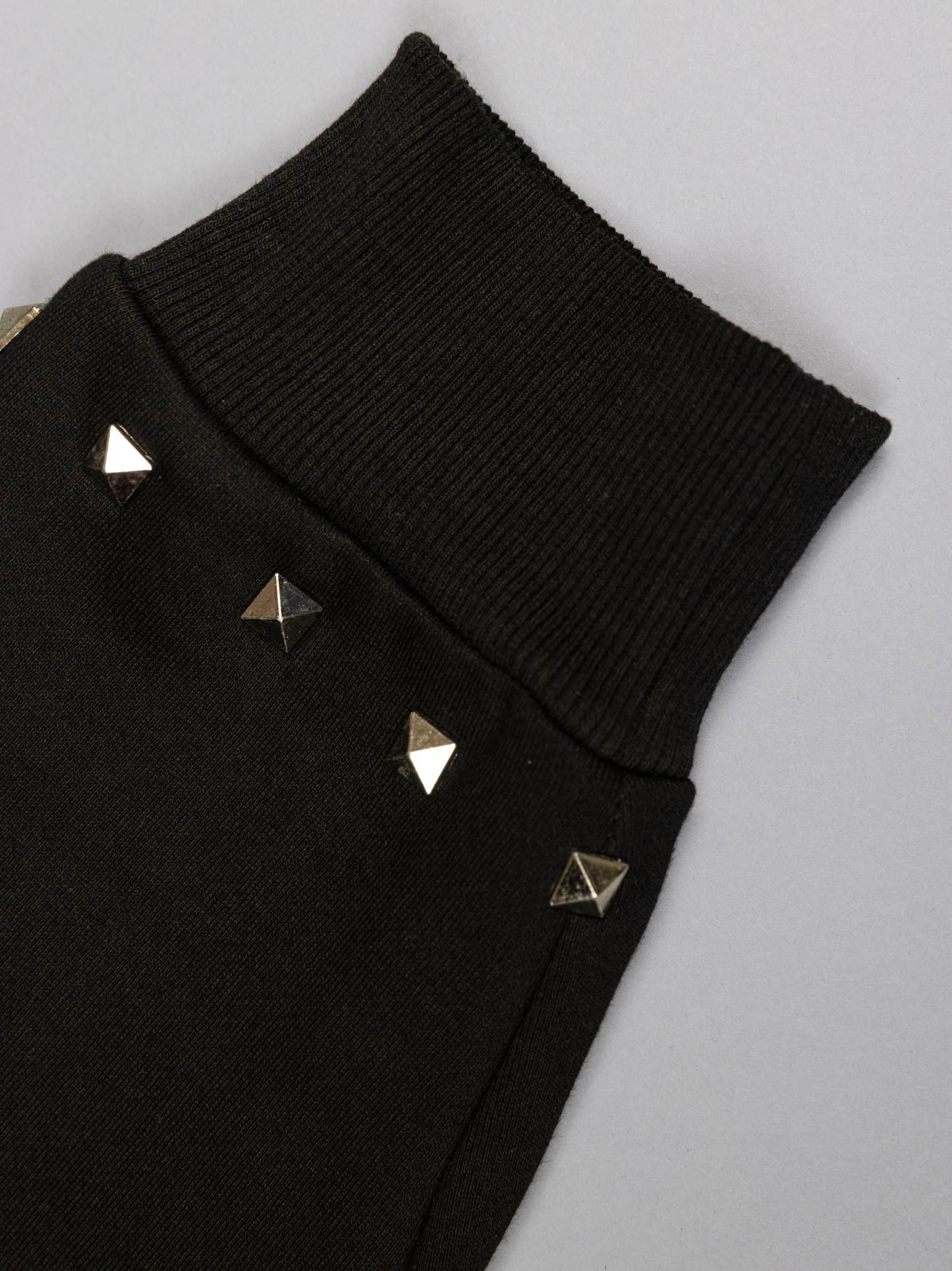 CAP CITY X SHORELINE MAFIA BLACK STUDDED ZIP UP HOODIE - UNISEX