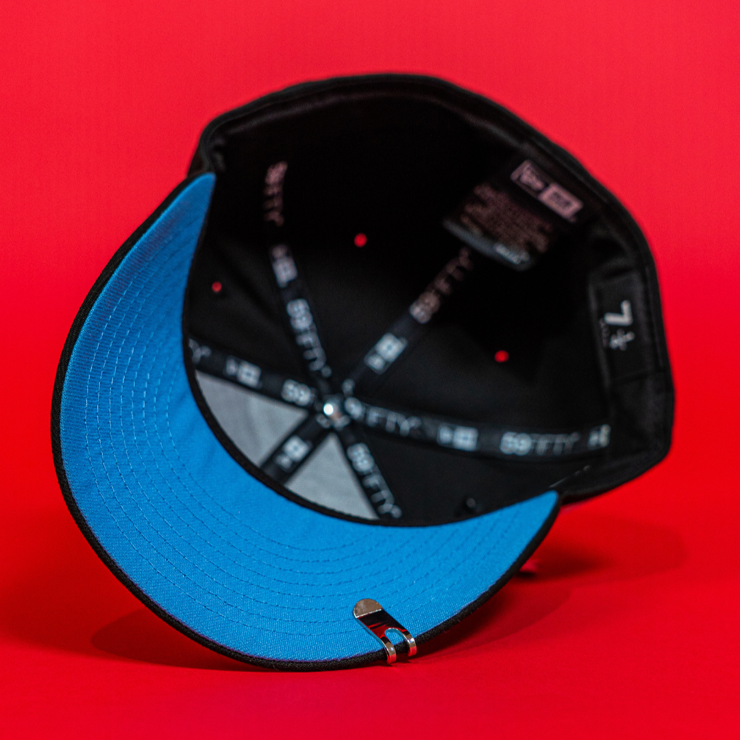NEW ERA EXCLUSIVE 59FIFTY BLACK MEXICO 2025 WORLD BASEBALL CLASSIC W/ MEXICO FLAG SIDE PATCH