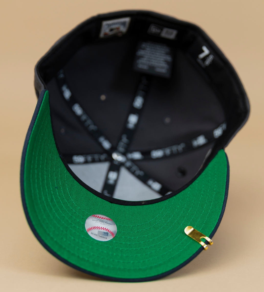 NEW ERA EXCLUSIVE 59FIFTY GREY/ NAVY PHILADELPHIA PHILLIES W/ 1996 ALL STAR GAME PATCH