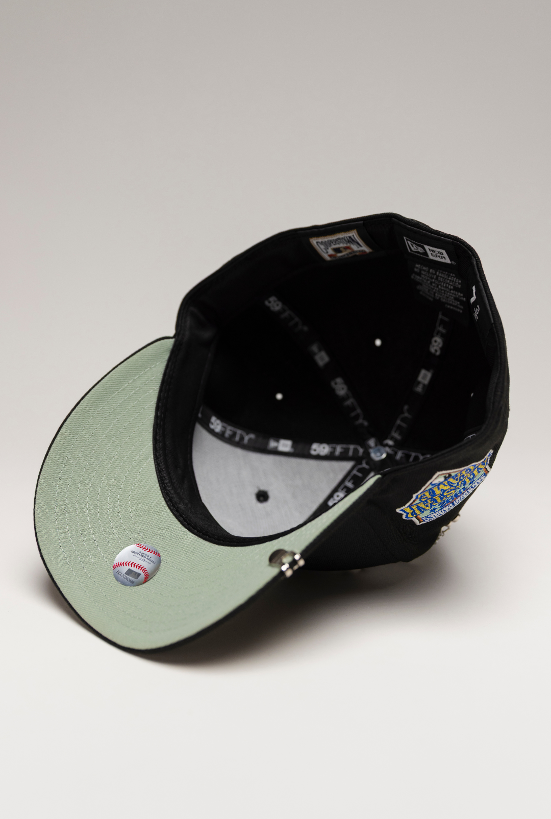 NEW ERA EXCLUSIVE 59FIFTY BLACK SAN DIEGO PADRES W/ ALL STAR GAME SIDE PATCH