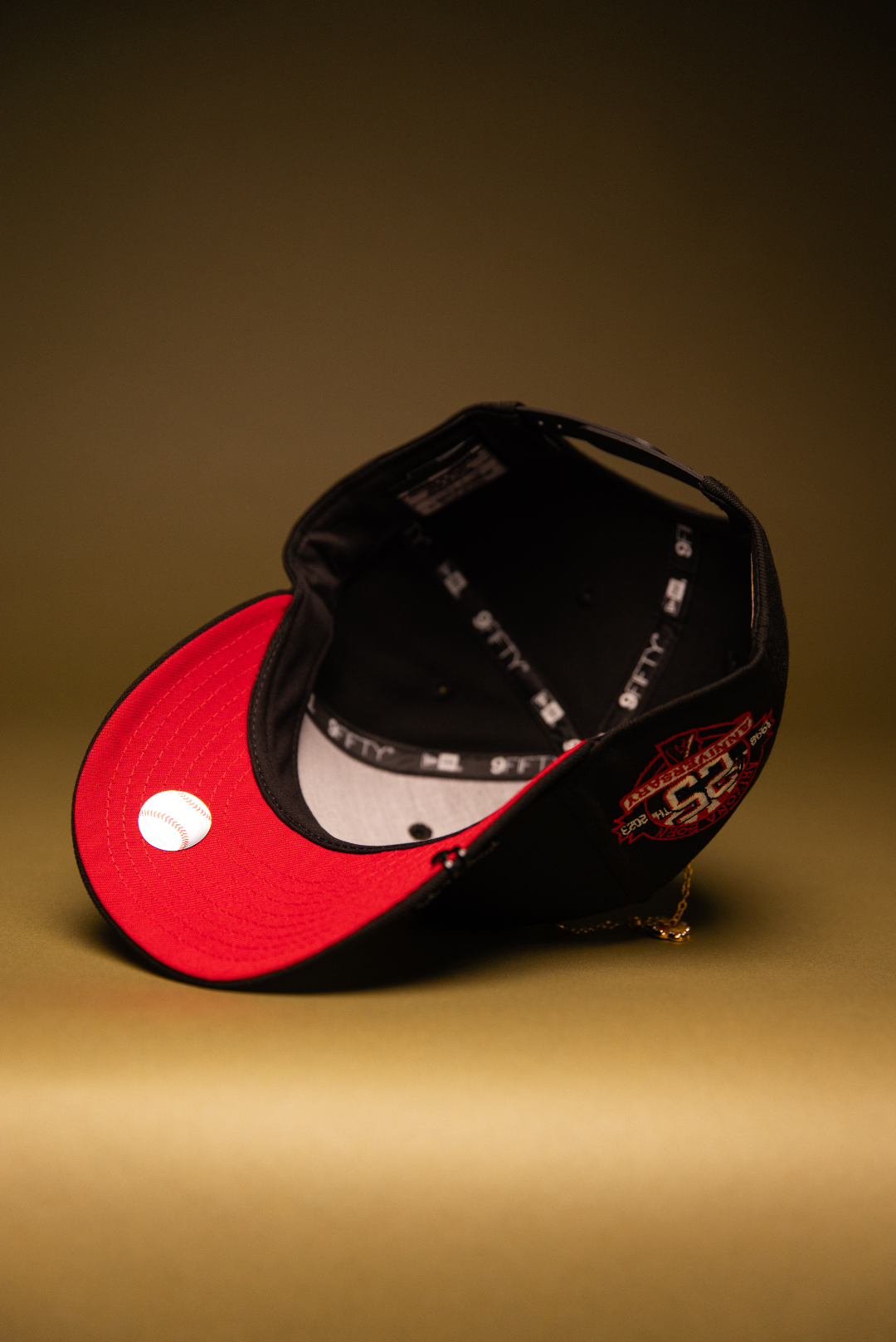 NEW ERA EXCLUSIVE 9FIFTY BLACK ARIZONA DIAMONDBACKS SNAPBACK W/ 25TH ANNIVERSARY SIDE PATCH