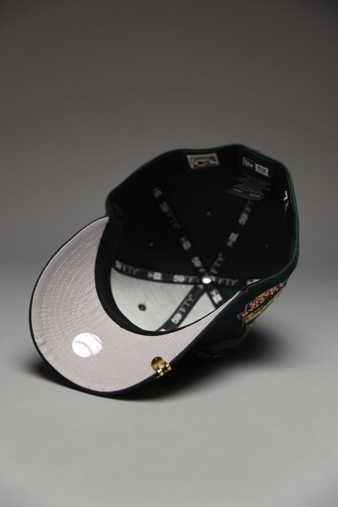 NEW ERA EXCLUSIVE 59FIFTY FOREST GREEN/NAVY MINNESOTA TWINS W/ ALL STAR GAME SIDE PATCH