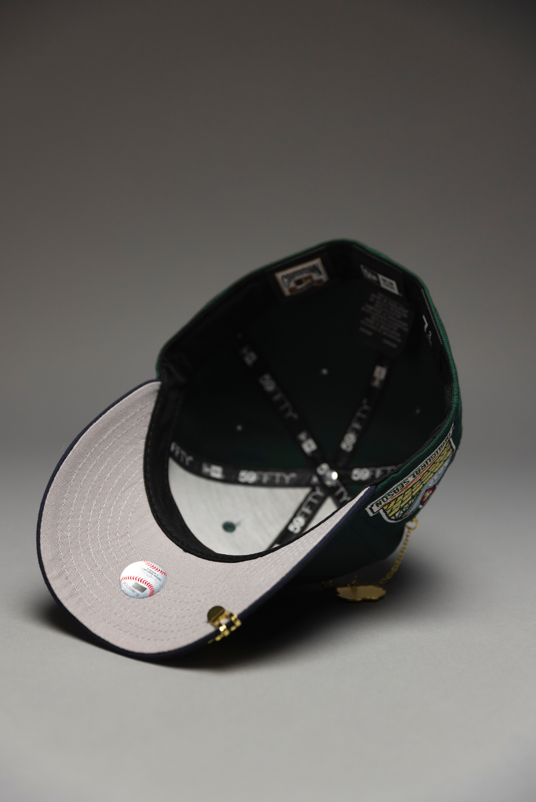 NEW ERA EXCLUSIVE 59FIFTY FOREST GREEN/NAVY TEXAS RANGERS W/ INAUGURAL SEASON SIDE PATCH