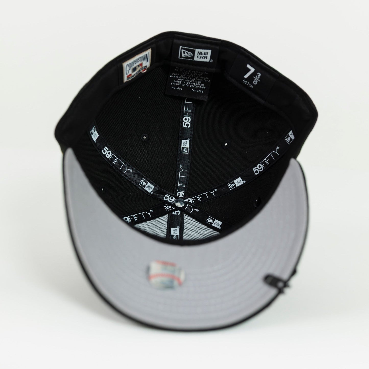 NEW ERA EXCLUSIVE 59FIFTY BLACK TORONTO BLUEJAYS W/ 1995 WORLD SERIES SIDE PATCH