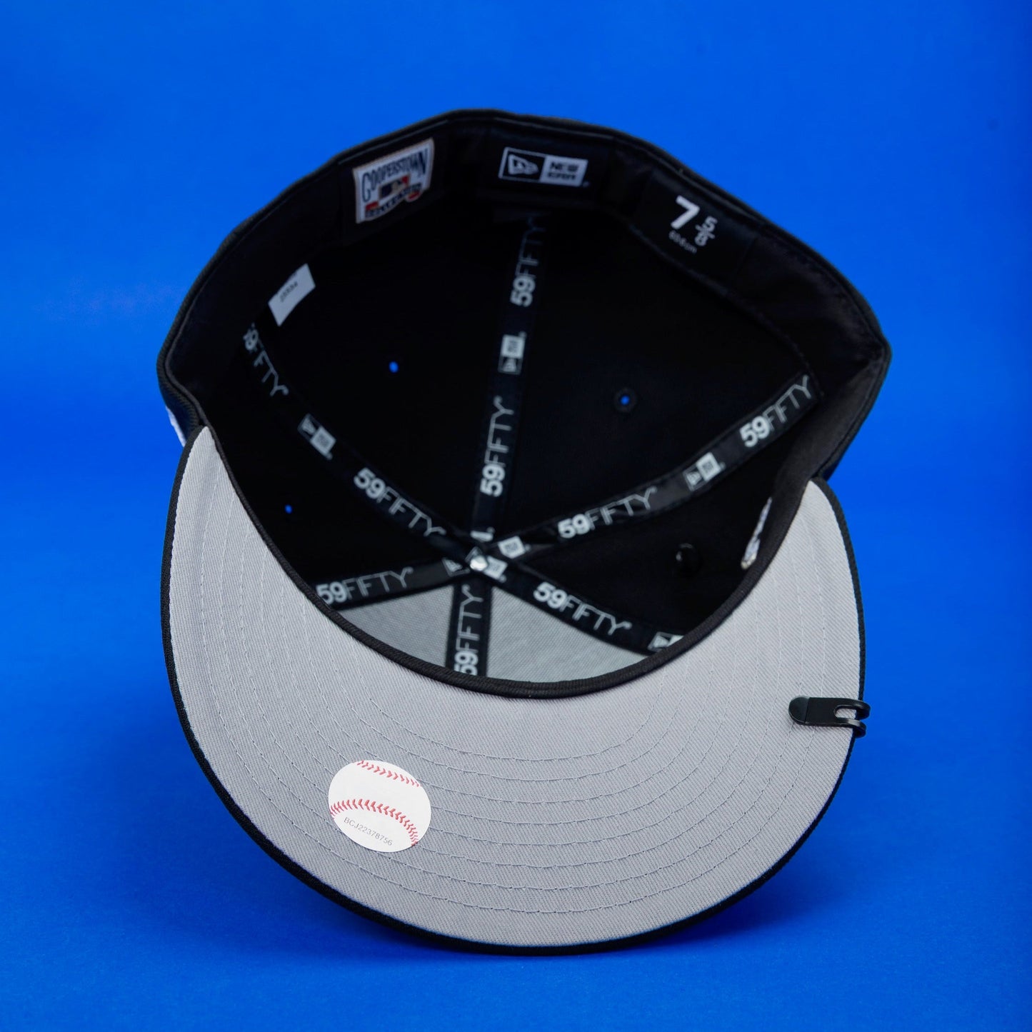 NEW ERA EXCLUSIVE 59FIFTY BLACK COLORADO ROCKIES W/ 30TH ANNIVERSARY SIDE PATCH