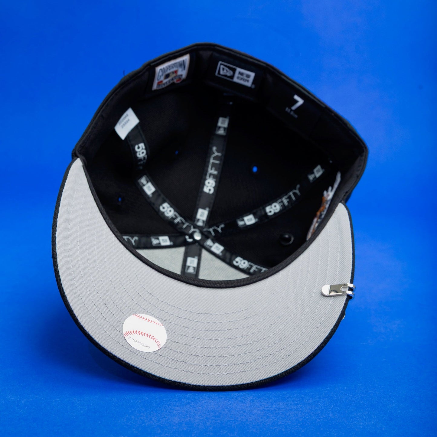 NEW ERA EXCLUSIVE 59FIFTY BLACK MILWAUKEE BREWERS W/ ALL STAR GAME SIDE PATCH