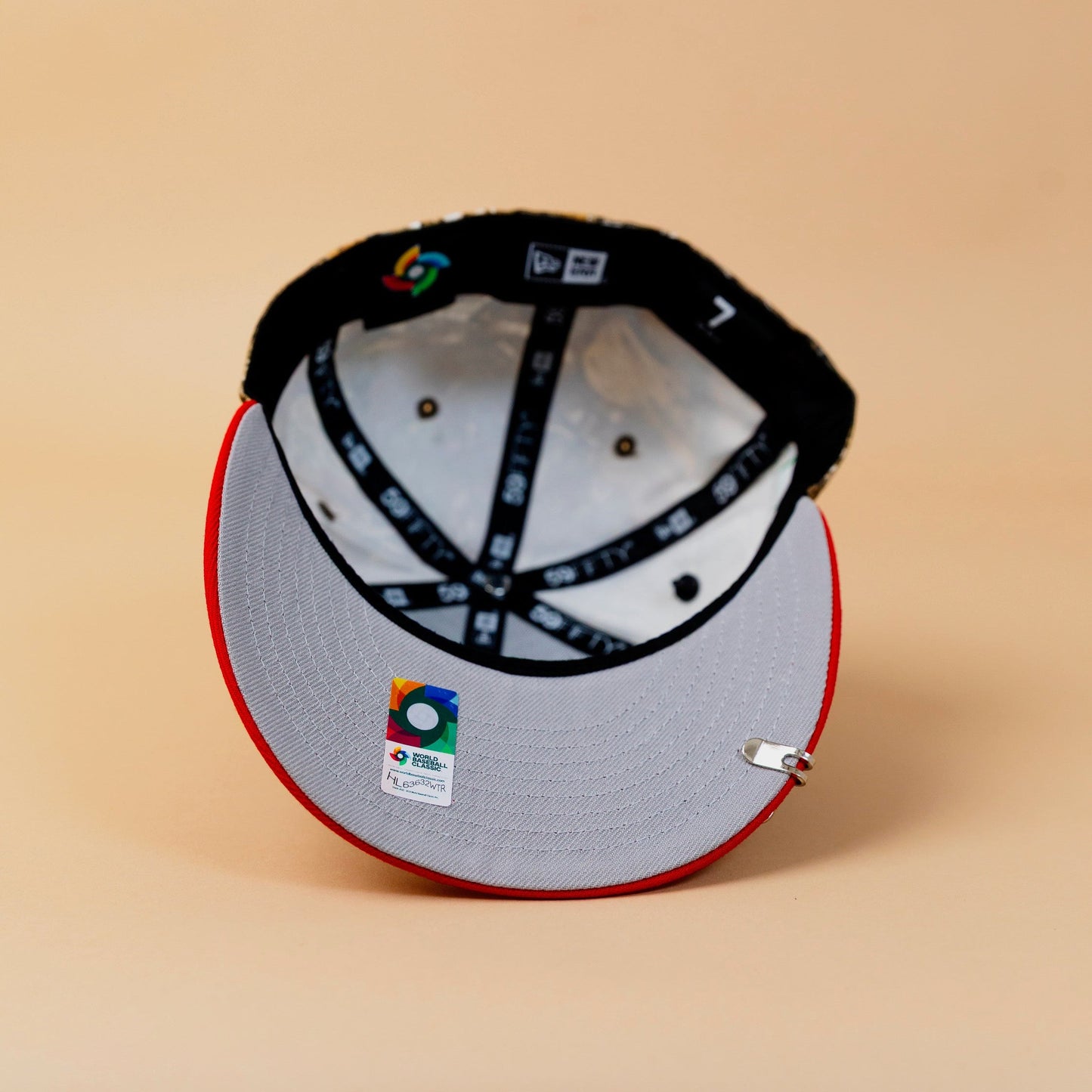 NEW ERA EXCLUSIVE 59FIFTY REALTREE/ RED MEXICO 2025 WORLD BASEBALL CLASSIC W/ MEXICO FLAG SIDE PATCH