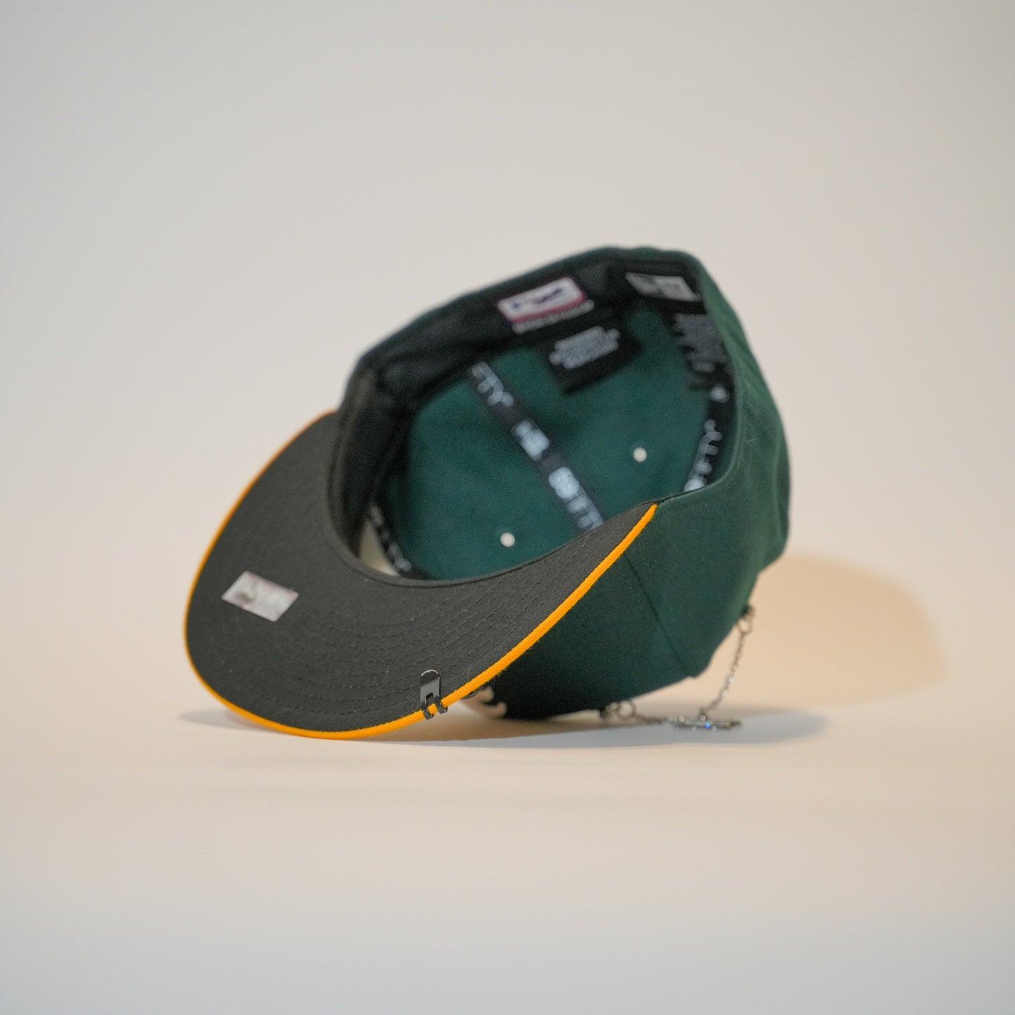 NEW ERA EXCLUSIVE 59FIFTY FOREST GREEN/ YELLOW OAKLAND ATHLETICS TWO TONE