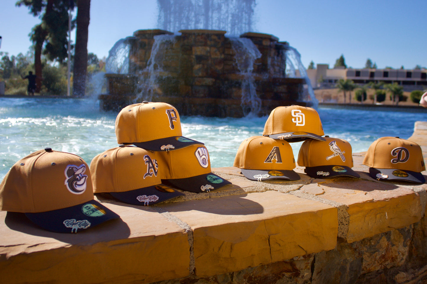 NEW ERA EXCLUSIVE 59FIFTY TAN/GREY ARIZONA DIAMONDBACKS 2TONE COLOR PACK