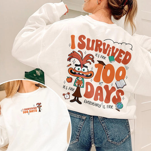 I Survived 100 Days PNG