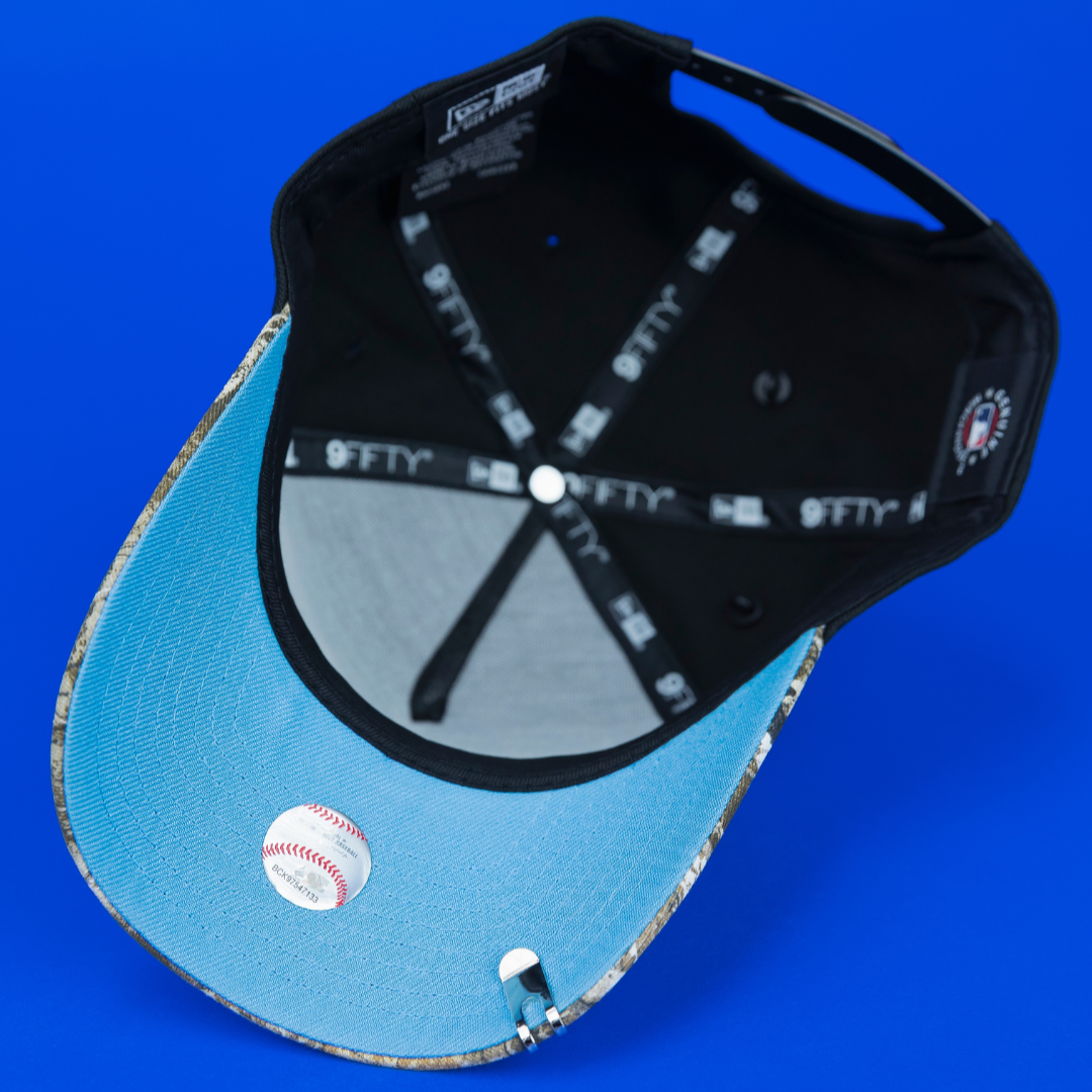 NEW ERA EXCLUSIVE 9FIFTY A-FRAME BLACK/ REALTREE LOS ANGELES DODGERS "HEAVENLY CITY" W/ SHOHEI OHTANI 50-50 CLUB SIDE PATCH *FREE BLIP INCLUDED