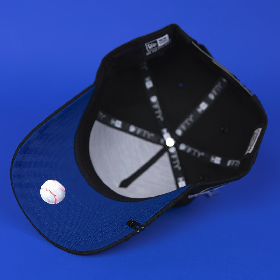 NEW ERA 9FIFTY A-FRAME BLACK HOUSTON ASTROS SNAPBACK W/ 2005 WORLD SERIES SIDE PATCH