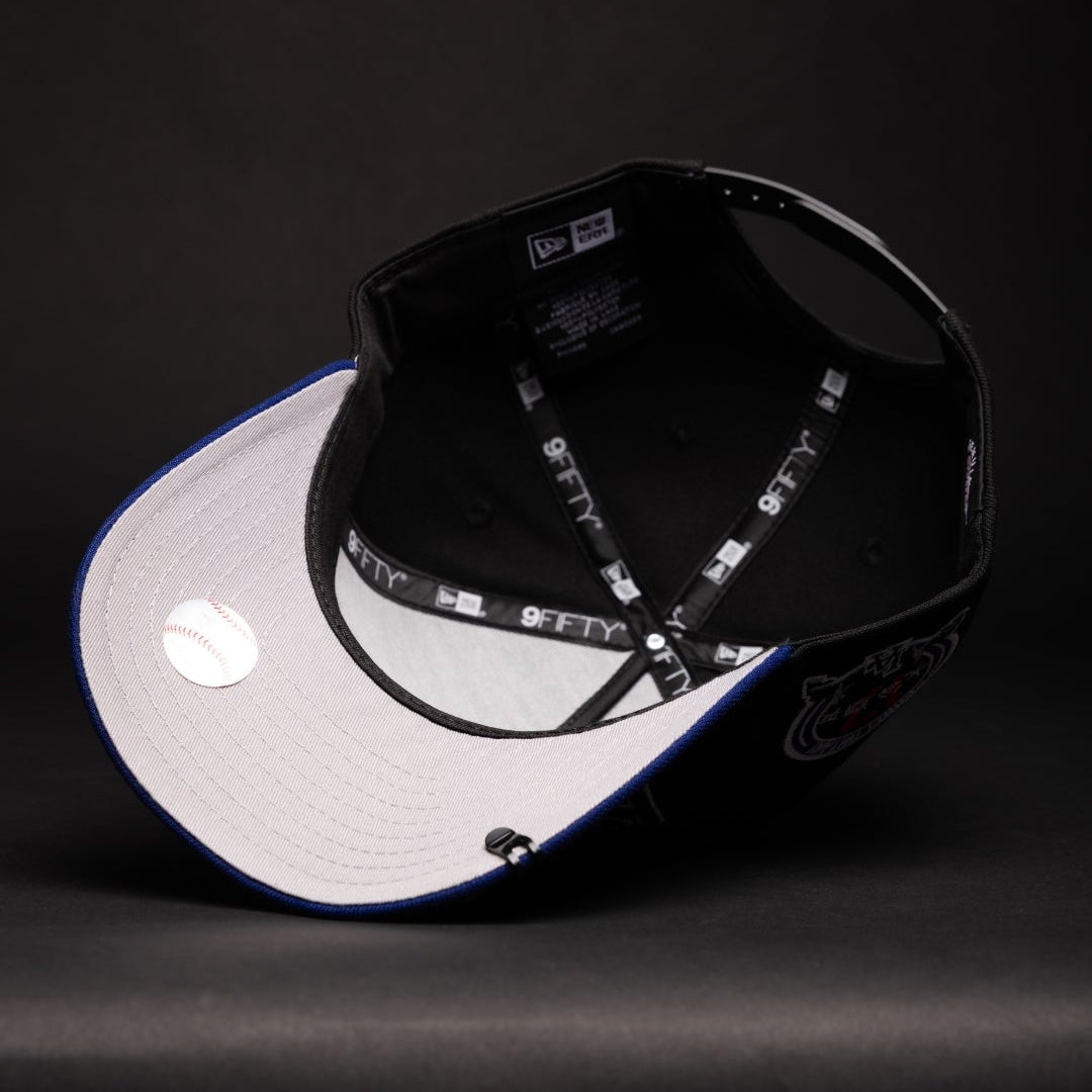 NEW ERA 9FIFTY A-FRAME BLACK/BLUE LOS ANGELES DODGERS JAPANESE SCRIPT W/ SHOHEI OHTANI SIDE PATCH