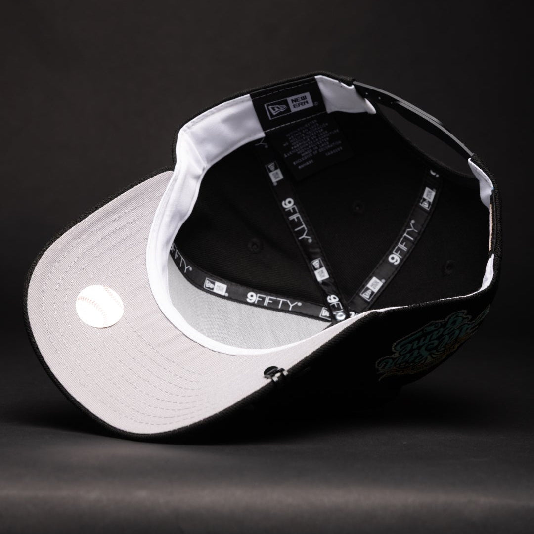 NEW ERA 9FIFTY A-FRAME BLACK CHICAGO WHITE SOX SNAPBACK W/ ALL STAR GAME SIDE PATCH