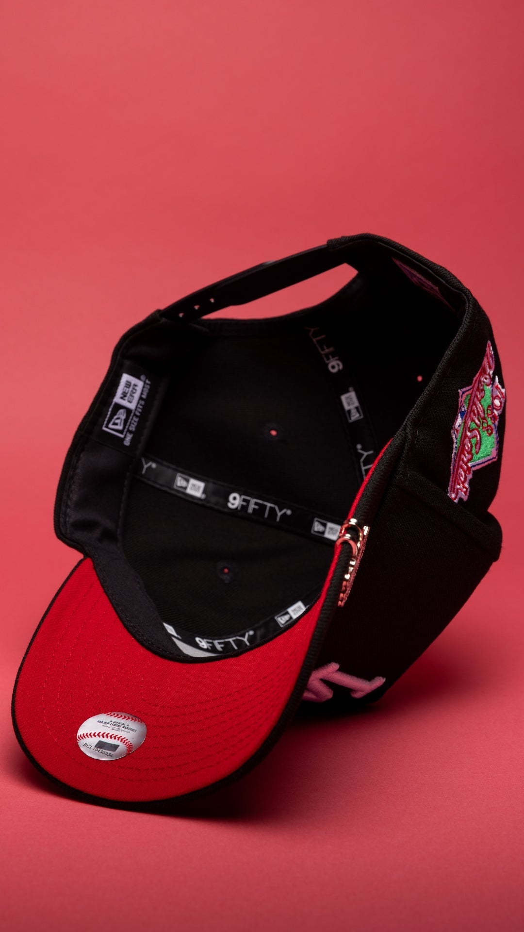 NEW ERA 9FIFTY A-FRAME BLACK LOS ANGELES DODGERS SNAPBACK W/ 1988 WORLD SERIES SIDE PATCH