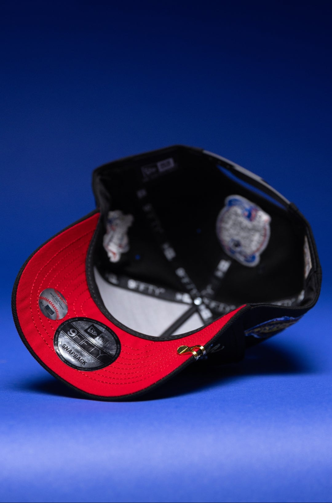 NEW ERA 9FIFTY A-FRAME BLACK NEW YORK YANKEES SNAPBACK W/ WORLD SERIES EMBROIDERY PATCHES
