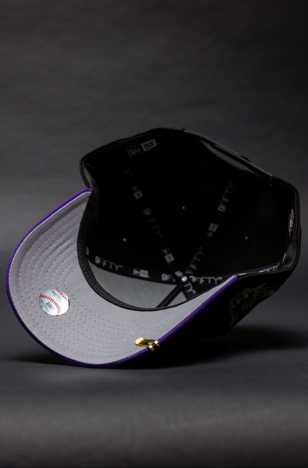 NEW ERA 9FIFTY A-FRAME BLACK/PURPLE LOS ANGELES DODGERS SNAPBACK W/ SHOHEI OHTANI SIDE PATCH