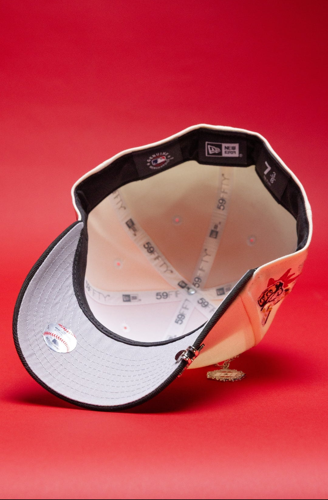 NEW ERA EXCLUSIVE 59FIFTY CHROME/BLACK LOS ANGELES DODGERS W/ EMBROIDERY + SHOHEI OHTANI SIDE PATCH