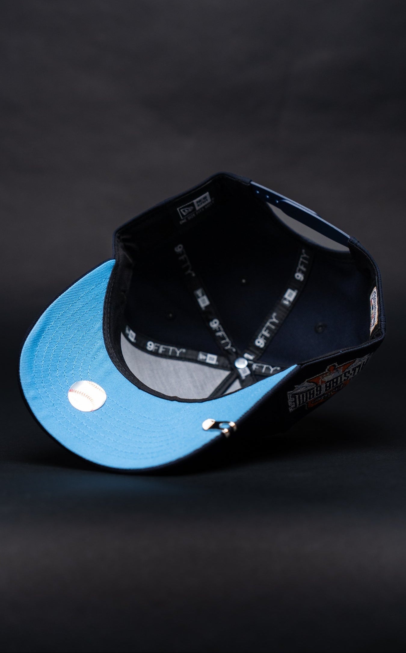 NEW ERA 9FIFTY A-FRAME NAVY PHILADELPHIA PHILLIES SNAPBACK W/ 1996 ALL STAR GAME SIDE PATCH