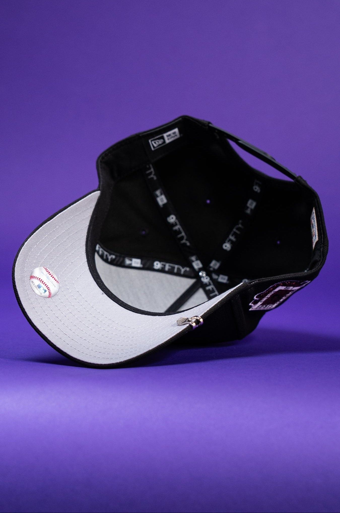 NEW ERA 9FIFTY A-FRAME BLACK PITTSBURGH PIRATES W/ WORLD SERIES SIDE PATCH