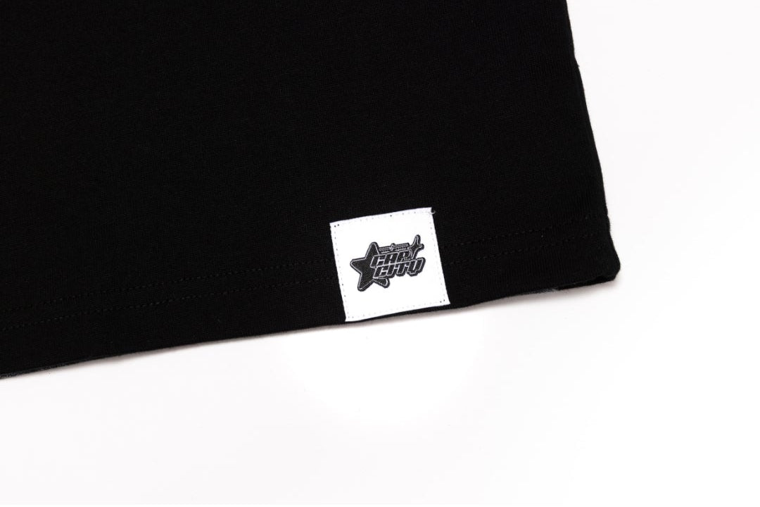 NEW* HERENCIA DE PATRONES x CAP CITY BLACK/RED HERENICA TEE