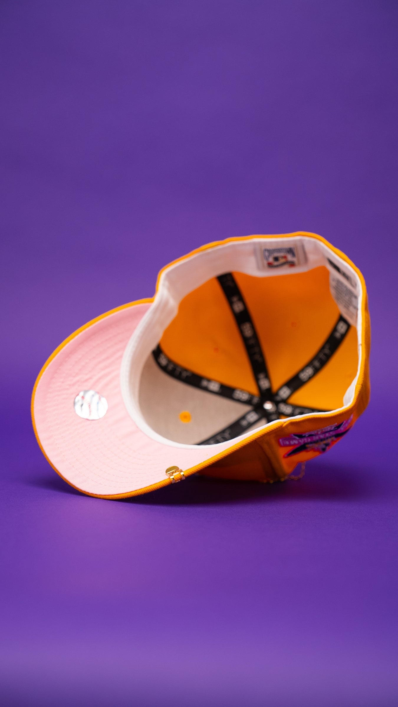 NEW ERA EXCLUSIVE 59FIFTY YELLOW MINNESOTA TWINS W/ ALL STAR GAME SIDE PATCH