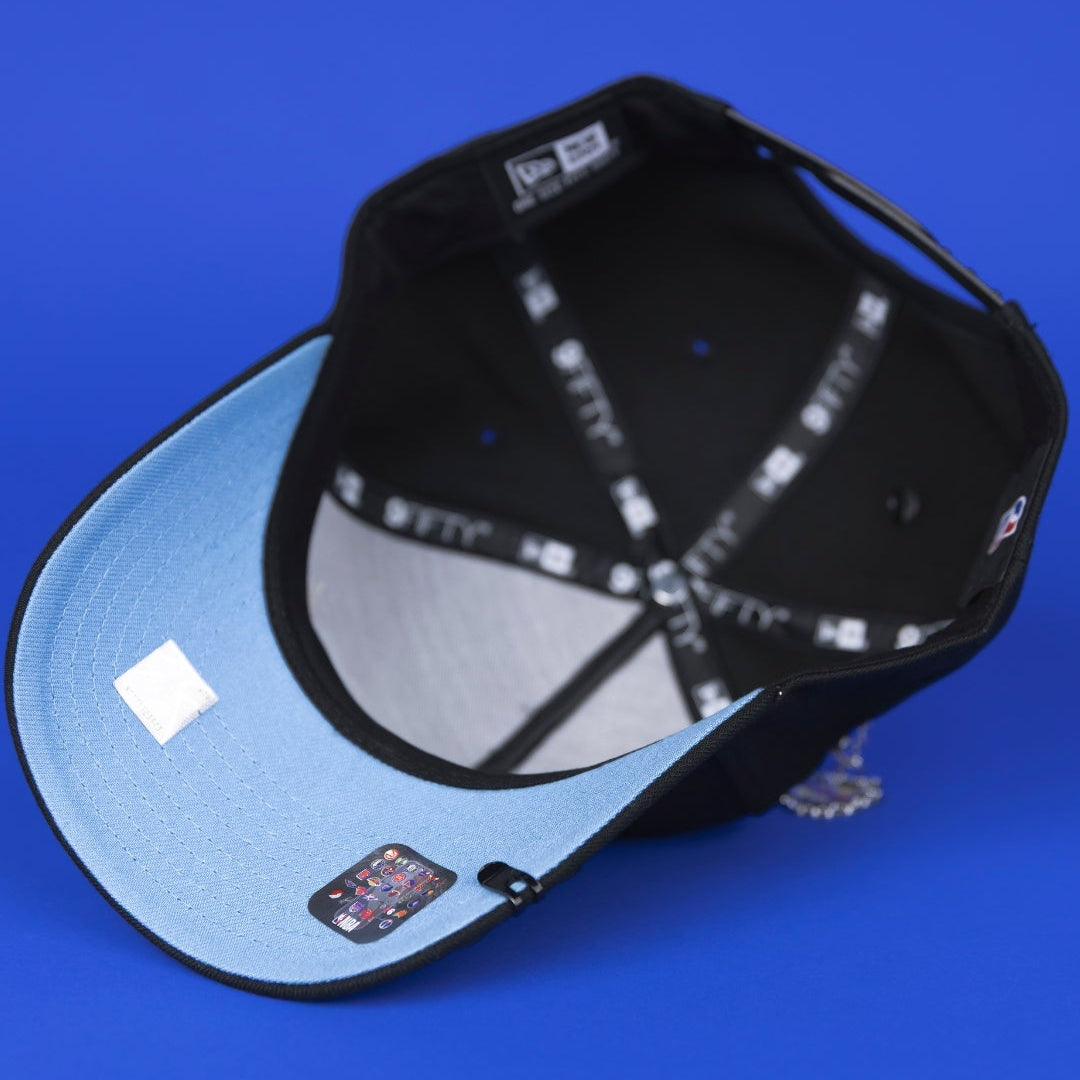 NEW ERA 9FIFTY A-FRAME BLACK LOS ANGELES LAKERS SNAPBACK