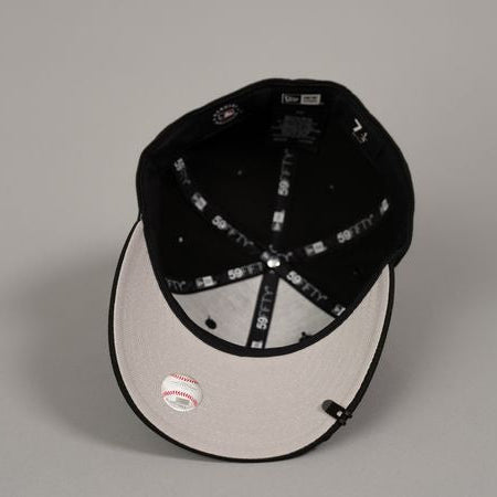 NEW ERA EXCLUSIVE 59FIFTY BLACK UPSIDE DOWN LOS ANGELES DODGERS