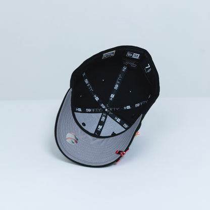 NEW ERA EXCLUSIVE 59FIFTY BLACK ST LOUIS CARDINALS W/ 1926 WORLD SERIES SIDE PATCH