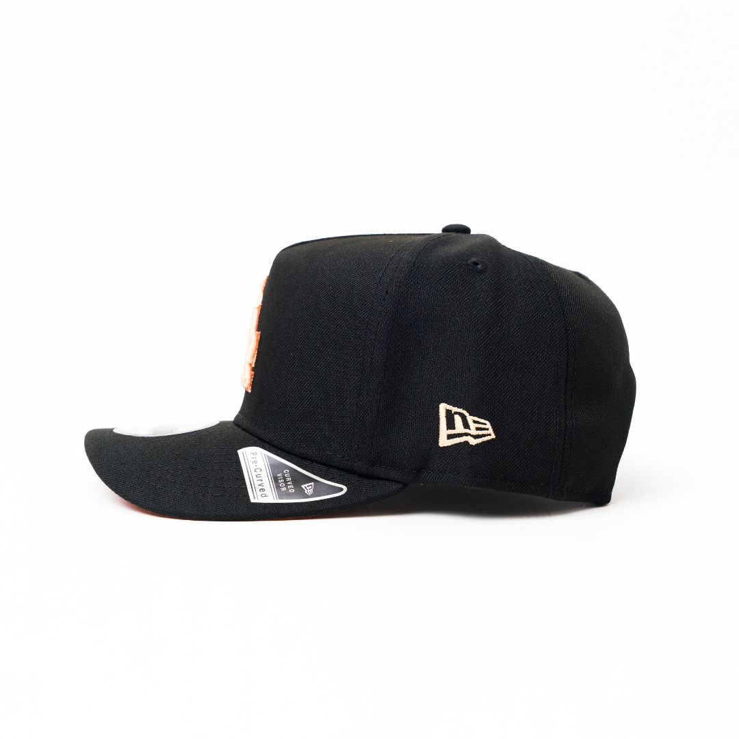 NEW ERA 9FIFTY A-FRAME BLACK LOS ANGELES DODGERS SNAPBACK W/ SHOHEI OHTANI SIDE PATCH