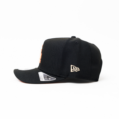 NEW ERA 9FIFTY A-FRAME BLACK LOS ANGELES DODGERS SNAPBACK W/ SHOHEI OHTANI SIDE PATCH