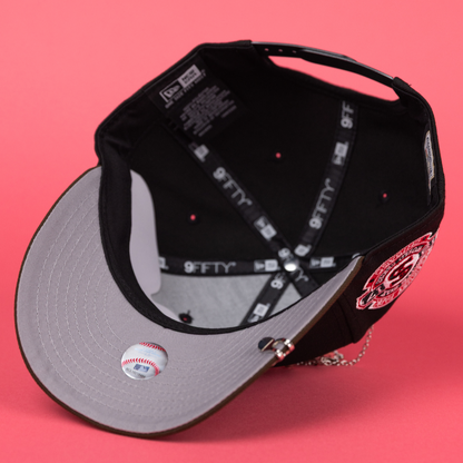 NEW ERA EXCLUSIVE 9FIFTY BLACK/ BROWN CHICAGO WHITE SOX W/ 1917 WORLD SERIES SIDE PATCH