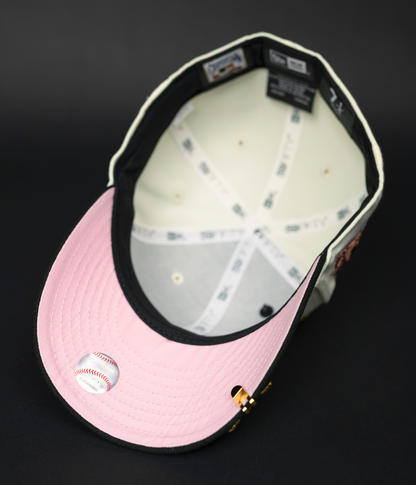 NEW ERA EXCLUSIVE 59FIFTY CHROME/ BLACK PITTSBURGH PIRATES W/ 1959 ALL STAR GAME SIDE PATCH