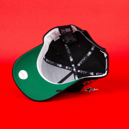 NEW ERA 9FIFTY A-FRAME BLACK HOUSTON ASTROS W/ 45TH ANNIVERSARY SIDE PATCH