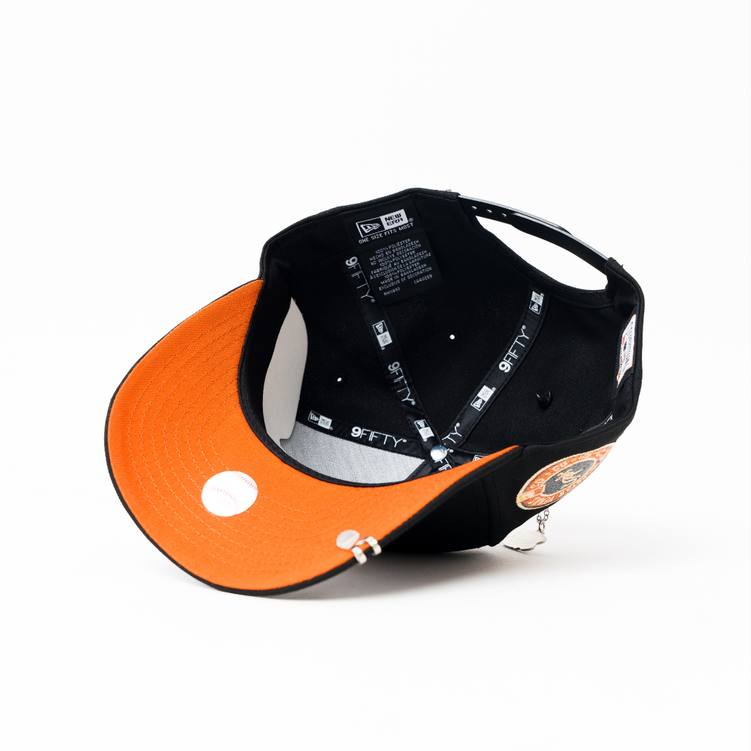 NEW ERA 9FIFTY A-FRAME BLACK CHICAGO WHITE SOX SNAPBACK W/ ALL STAR YEARS SIDE PATCH