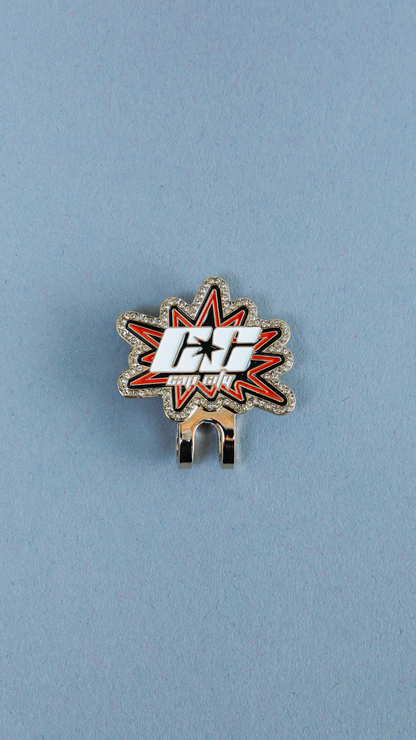 *NEW SILVER "CAP CITY" EXPLOSION BLIP W/ RHINESTONES VERY LIMITED