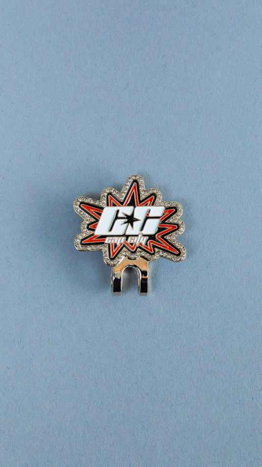 *NEW SILVER "CAP CITY" EXPLOSION BLIP W/ RHINESTONES VERY LIMITED