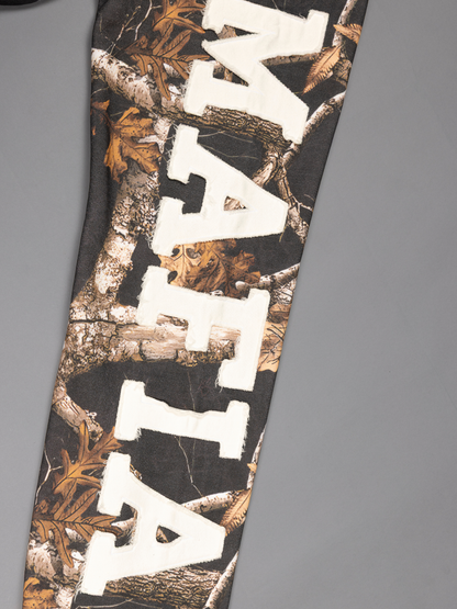 CAP CITY X SHORELINE MAFIA BLACK CAMO PANTS -UNISEX
