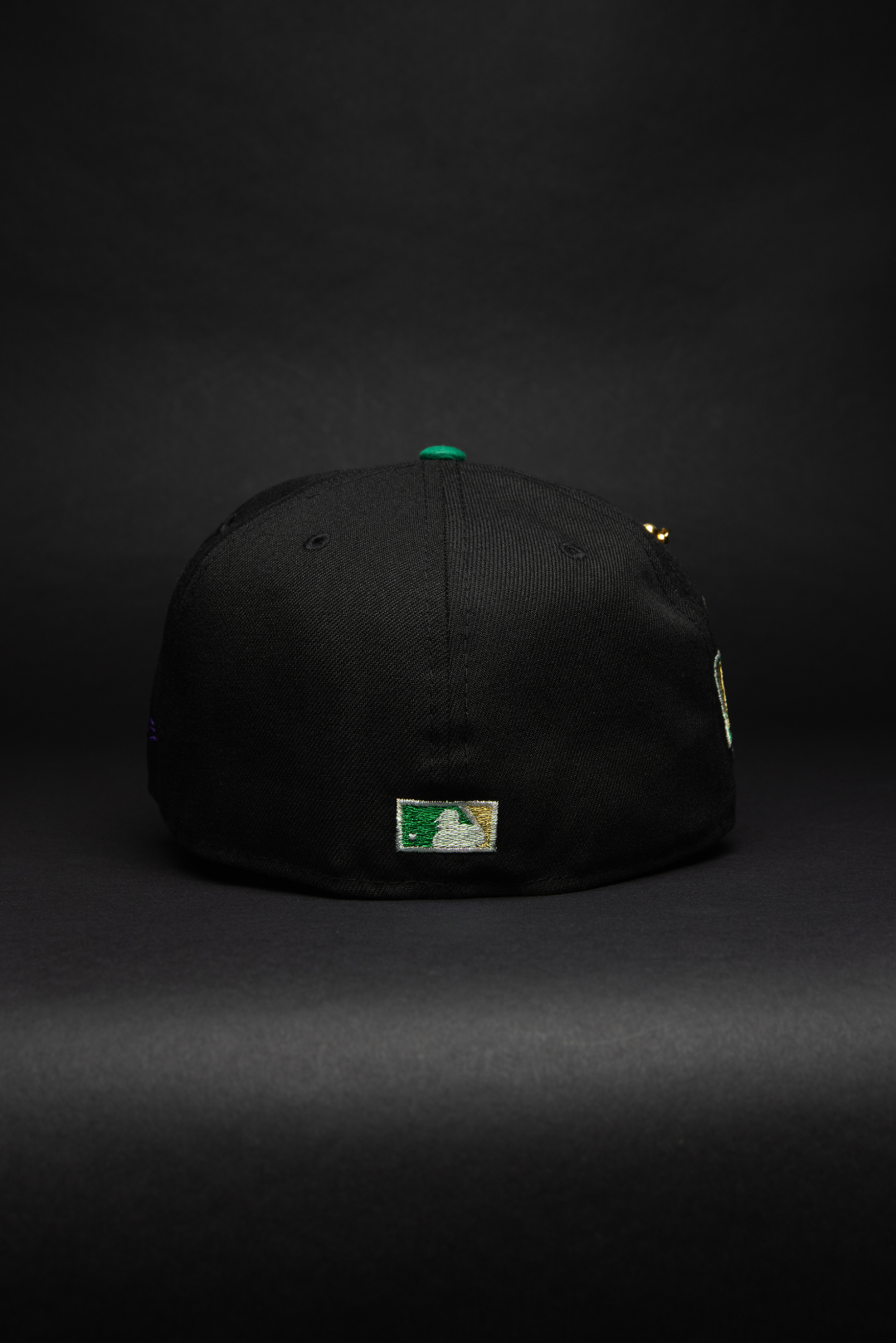 NEW ERA EXCLUSIVE 59FIFTY BLACK/PURPLE PHILADELPHIA PHILLIES W/ 1996 ALL STAR GAME SIDE PATCH