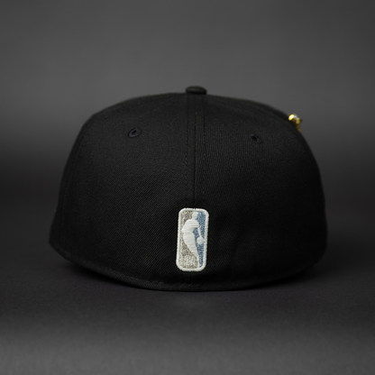 NEW ERA EXCLUSIVE 59FIFTY BLACK LOS ANGELES LAKERS