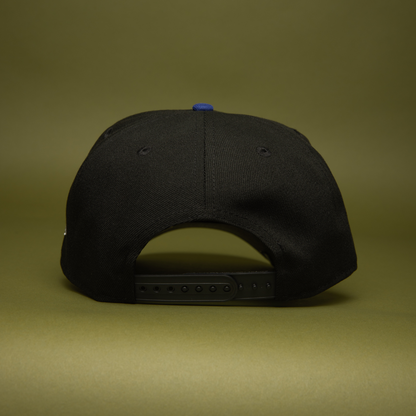 NEW ERA 9FIFTY A-FRAME BLACK/BLUE LOS ANGELES DODGERS SNAPBACK W/ 1981 WORLD SERIES SIDE PATCH