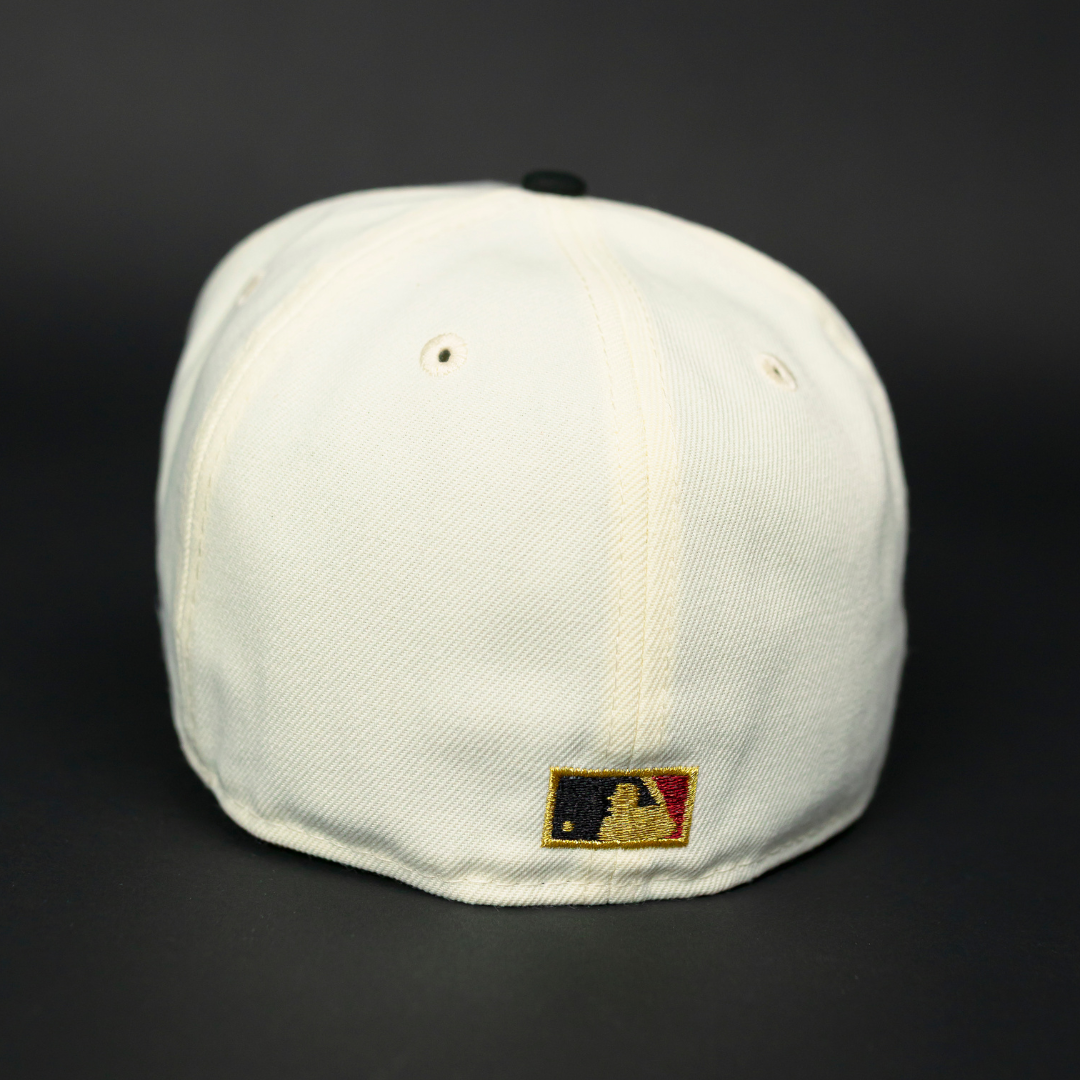 NEW ERA EXCLUSIVE 59FIFTY BLACK SAN FRANCISCO GIANTS W/ 60TH ANNIVERSARY SIDE PATCH