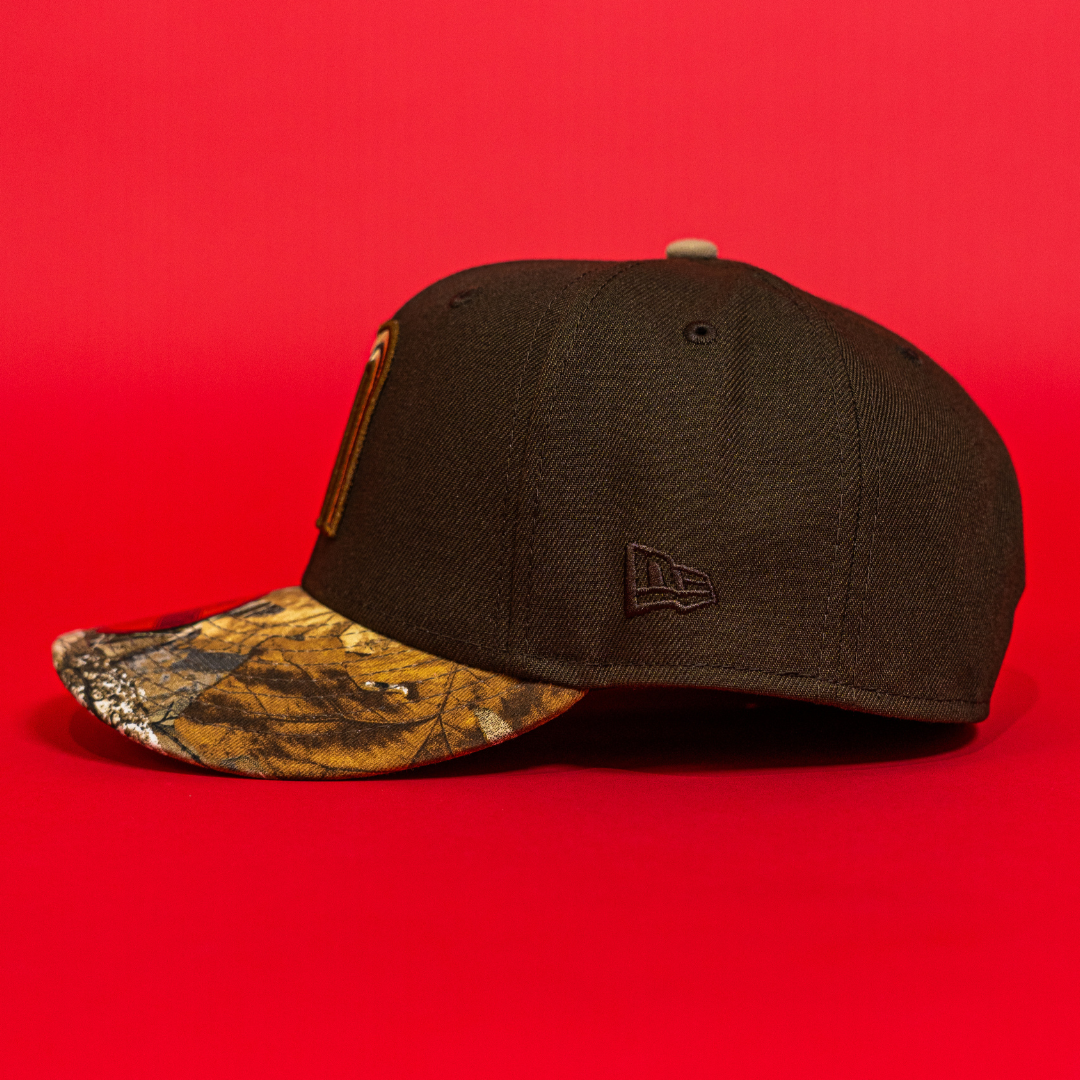 NEW ERA EXCLUSIVE 59FIFTY WALNUT/ REALTREE MEXICO 2025 WORLD BASEBALL CLASSIC TWO TONE