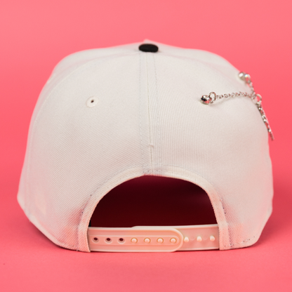 NEW ERA 9FIFTY A-FRAME CHROME/ BLACK NEW YORK YANKEES SNAPBACK W/ 1999 WS SIDE PATCH