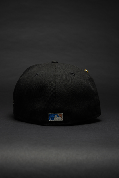 NEW ERA EXCLUSIVE 59FIFTY BLACK PHILADELPHIA PHILLIES W/ 1993 WORLD SERIES SIDE PATCH