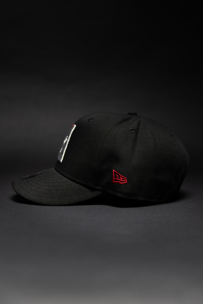 NEW ERA EXCLUSIVE 9FIFTY BLACK HOUSTON ASTROS SNAPBACK W/ 35TH ANNIVERSARY SIDE PATCH