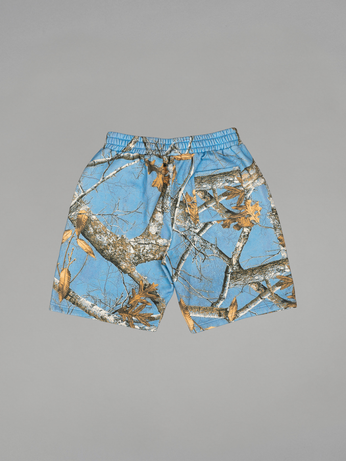 CAP CITY X SHORELINE MAFIA SKY BLUE CAMO SHORTS -UNISEX