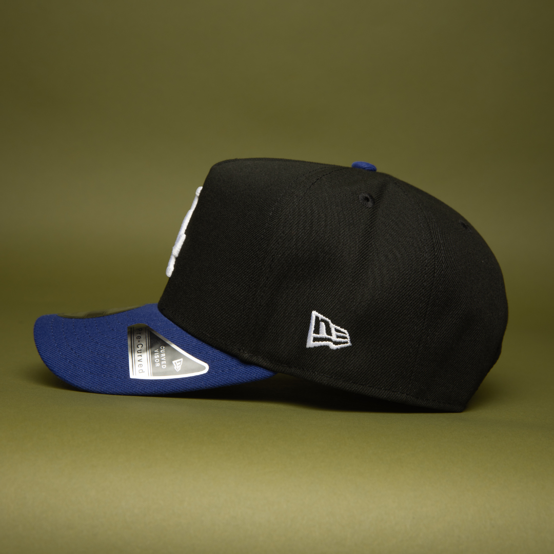NEW ERA 9FIFTY A-FRAME BLACK/BLUE LOS ANGELES DODGERS SNAPBACK W/ 1981 WORLD SERIES SIDE PATCH