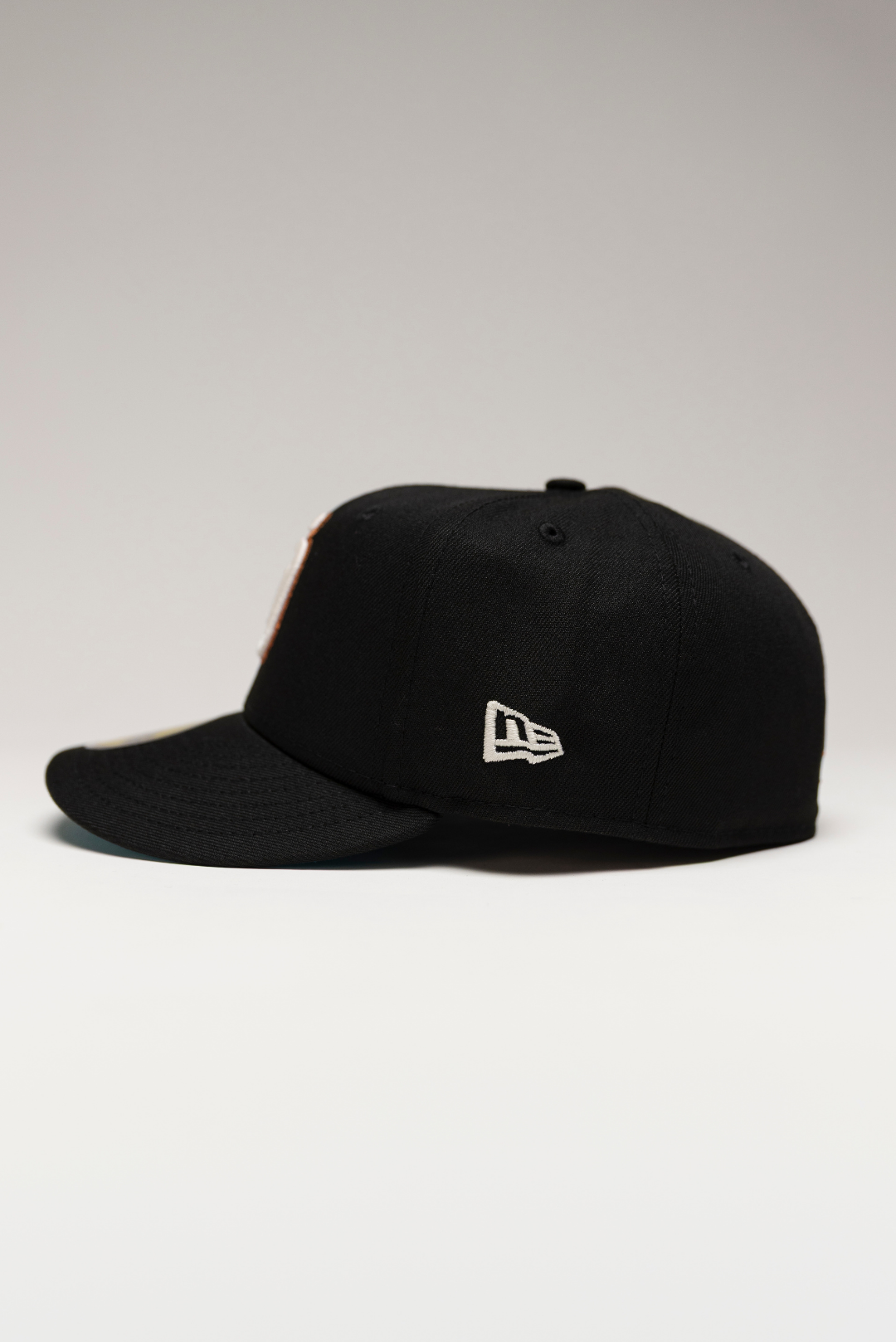 NEW ERA EXCLUSIVE 59FIFTY BLACK SAN DIEGO PADRES W/ 25TH ANNIVERSARY SIDE PATCH